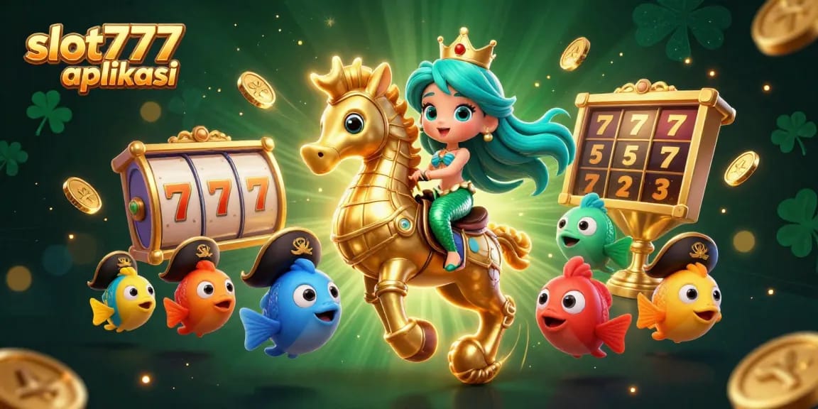 Engage in thrilling gameplay with slot777 aplikasi while enjoying vibrant casino elements and whimsical characters.