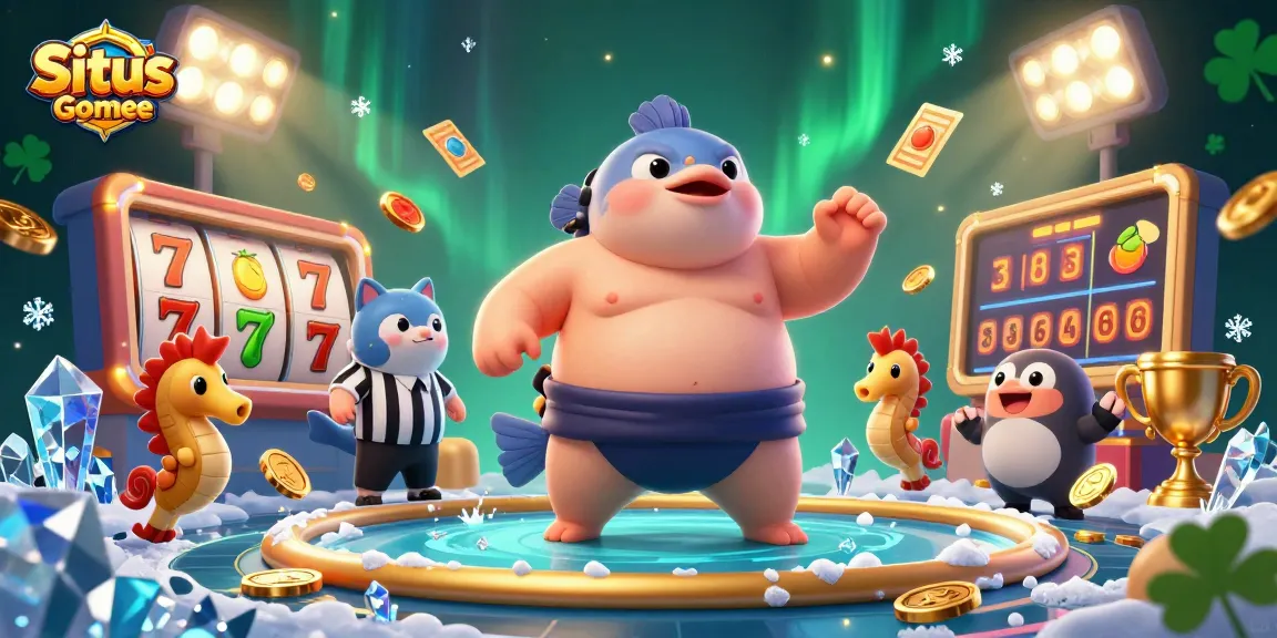 Experience thrill and excitement at Situs Game Online with vibrant casino elements and characters.