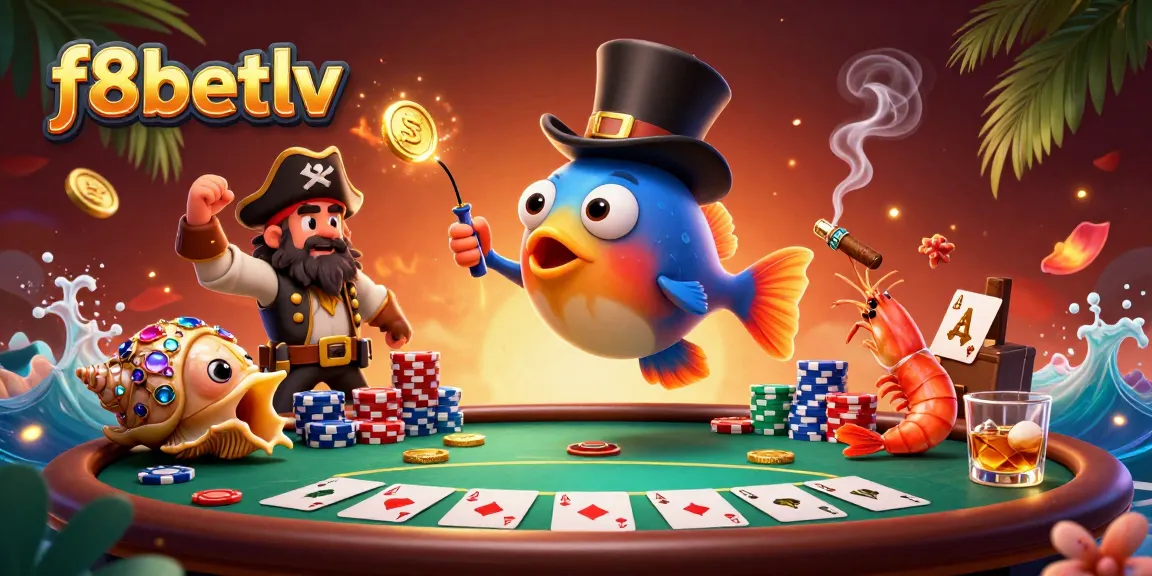 Join the excitement at f8betlv as the anglerfish captivates with coins and casino elements!