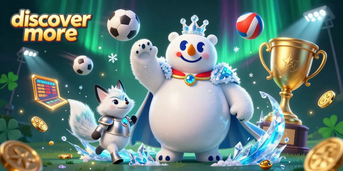 Experience thrilling gameplay as you discover more about sports betting with the energetic ice king and snow fox.