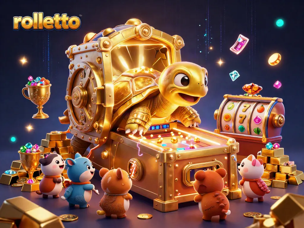Engage with rolletto by experiencing an interactive slot adventure with vibrant characters and scenes.