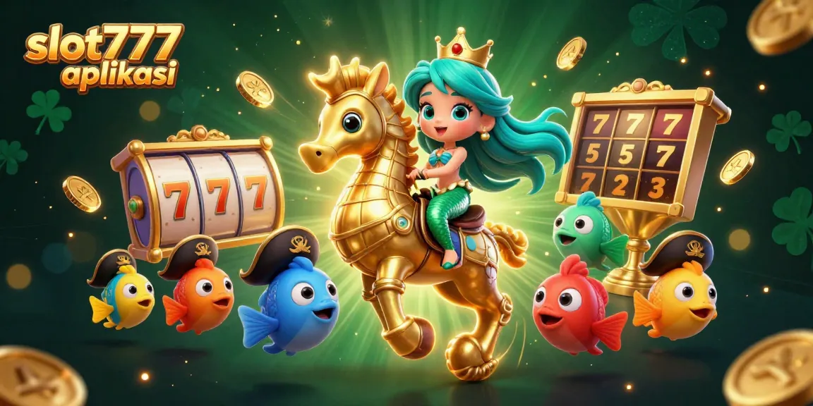 Engage in thrilling gameplay with slot777 aplikasi while enjoying vibrant casino elements and whimsical characters.
