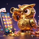Experience the excitement of x88 with our vibrant casino scene featuring a clockwork owl and playful mice
