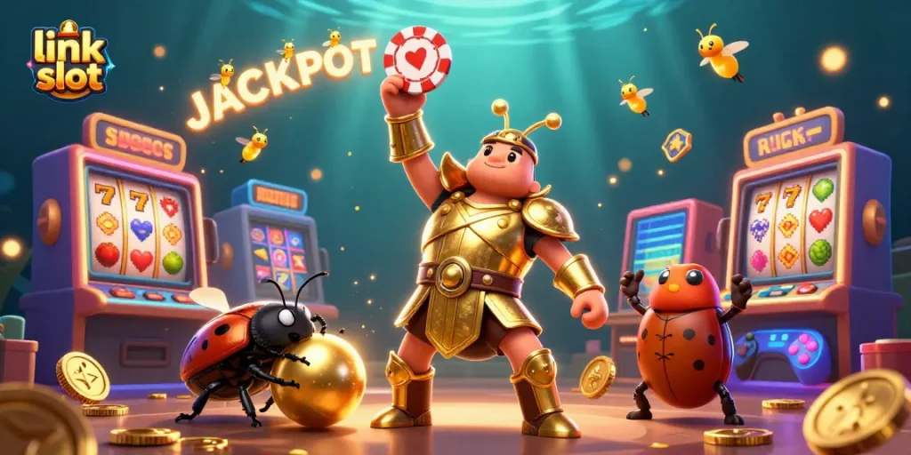 Pemain menghargai kemenangan slot gacor dalam permainan link slot yang penuh warna dan semangat.