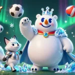 Experience thrilling gameplay as you discover more about sports betting with the energetic ice king and snow fox.