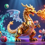 Experience the thrill of lolajack casino gamstop with a golden dragon and dynamic gaming elements.
